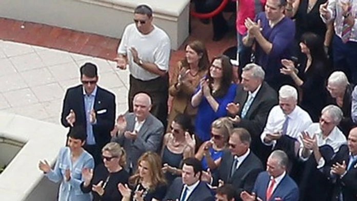 Otvorenie paláca scientológov na Floride