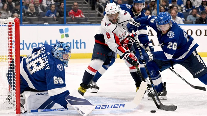 Hokejisti Washingtonu prehrali v zápase NHL na ľade Tampy Bay 3:6.