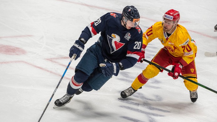 Peter Kundrík v drese Slovana Bratislava.