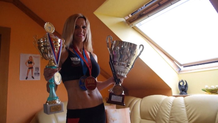 Úspešná fitneska Ella Franková z Popradu.