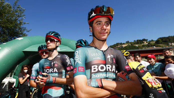 Cian Uijtdebroeks v drese Bora-Hansgrohe