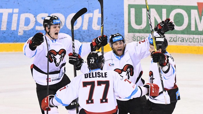 Radosť hráčov Banskej Bystrice. 