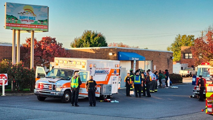Únik plynu v detskom stredisku v meste Allentown. 