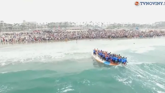 Rekord na surfe.