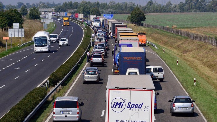 Diaľnica M1 v Maďarsku.