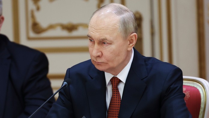 Na snímke ruský prezident Vladimir Putin.