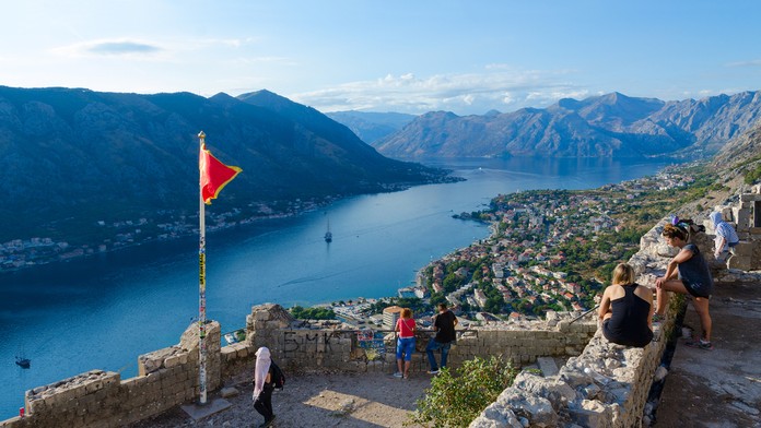 Kotorský záliv, Čierna Hora.