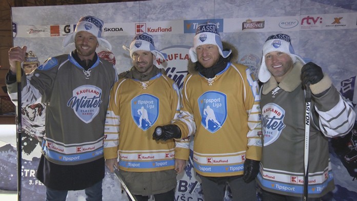 Dresy na prvý slovenský Winter Classic.