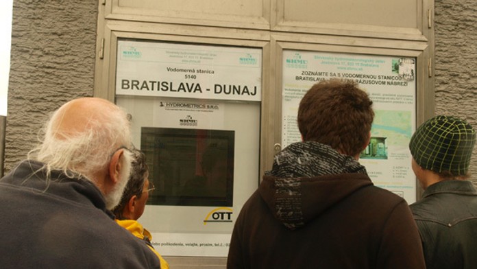 Vodomerná stanica - Bratislava-Dunaj