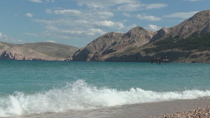 Vietor v Chorvátsku.