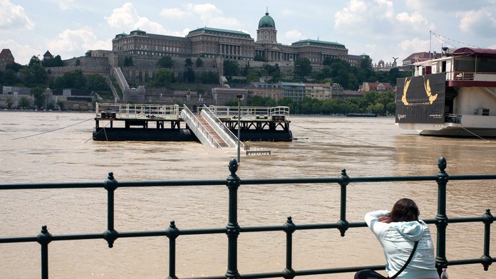 Dunaj v Maďarsku- ilustračná snímka.