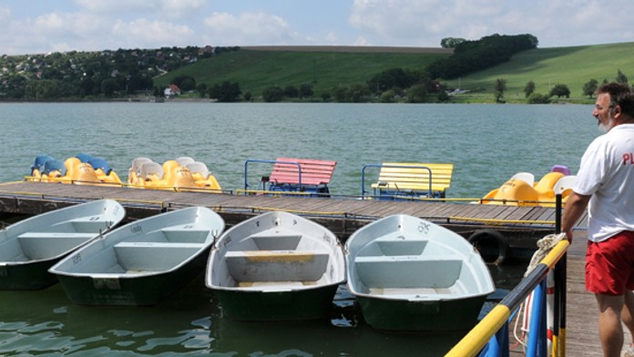 Plačík na vodnej nádrži Kunov pri Senici