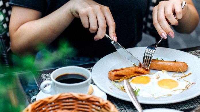 Raňajky. Ilustračná snímka. 