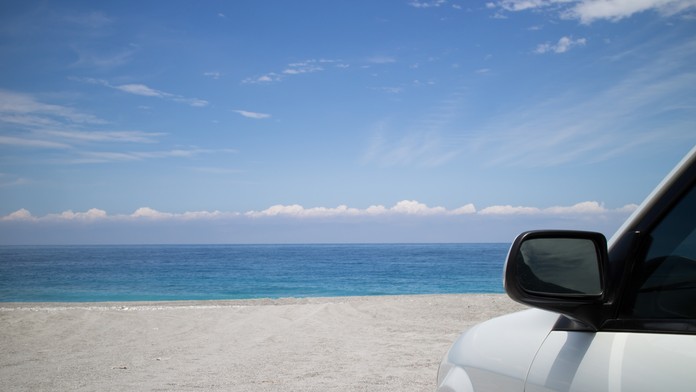 Horúčavy v aute (ilustračná fotografia)