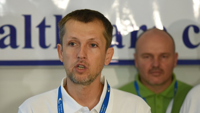 Na snímke lekár Pavol Kostka