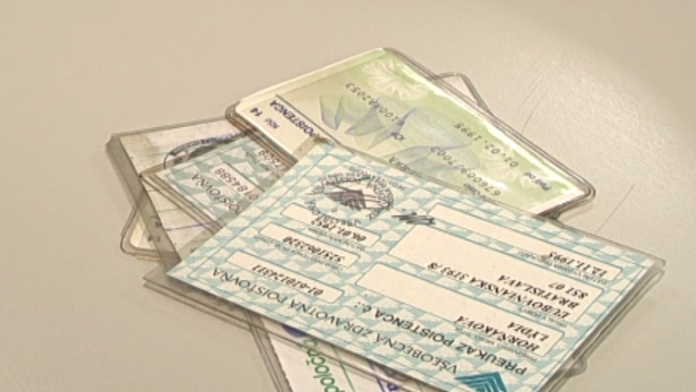 Zdravotné kartičky - ilustračná foto