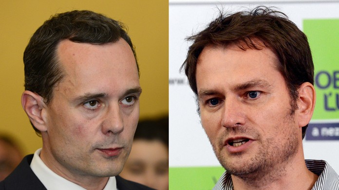 Radoslav Procházka a Igor Matovič.