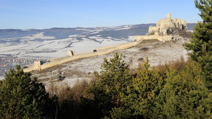 Spišský hrad.