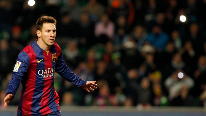 Futbalista Barcelony Lionel Messi