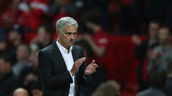 Kouč ManUtd José Mourinho.