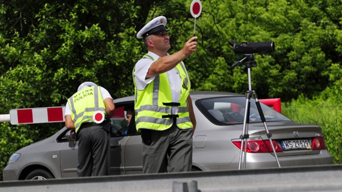 Dopravní policajti v akcii