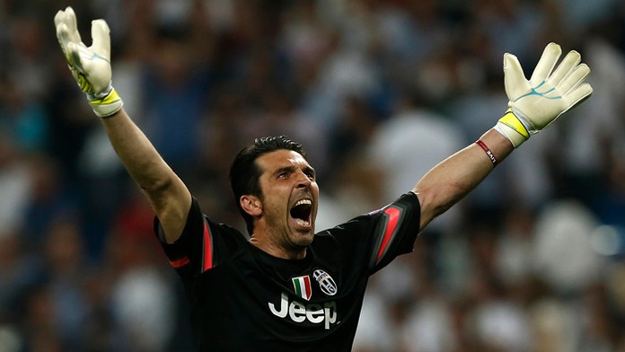 Brankár Juventusu Gianluigi Buffon.