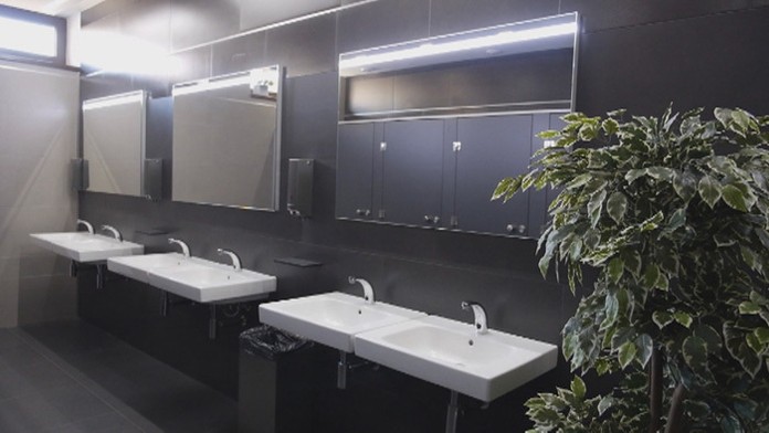 Zrekonštruované WC na popradskom mestskom úrade.