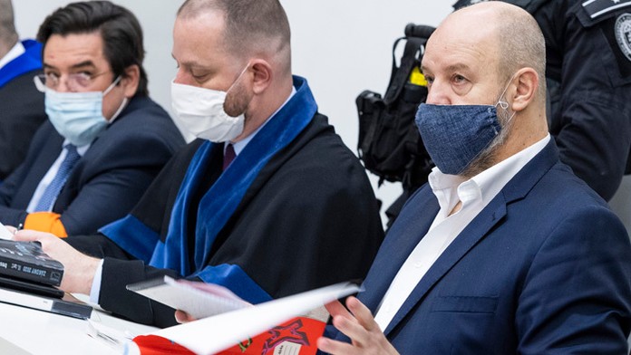 Marian Kočner pri vynesení rozsudku NS v kauze zmenky.