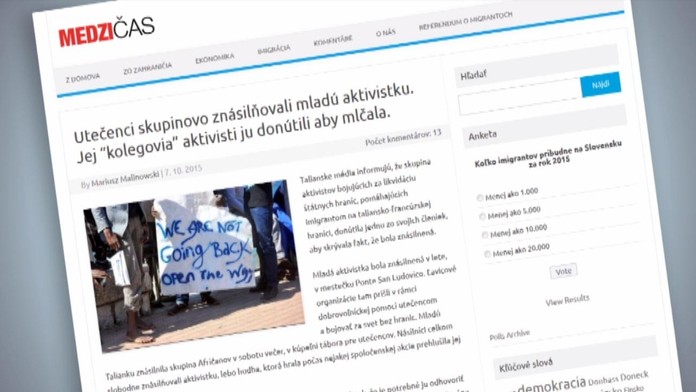 Internetom sa šíria fámy o utečencoch.