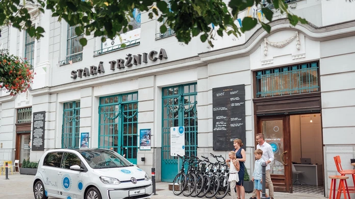 Pred Starou tržnicou slávnostne uviedli unikátny projekt up! city