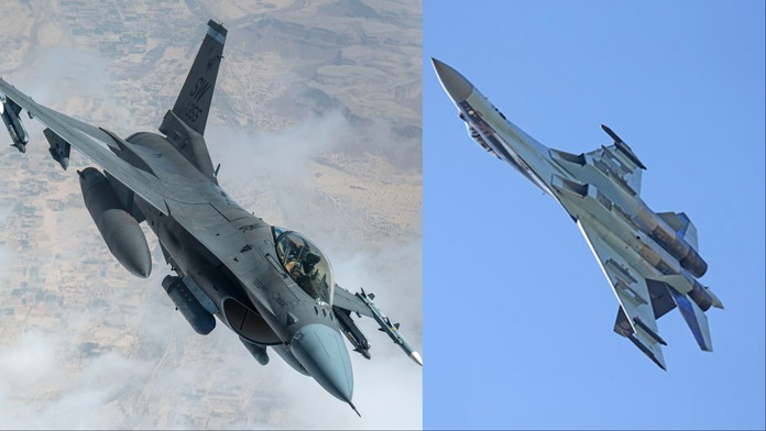 Ukrajinská F-16 mala zostreliť oveľa modernejšiu a schopnejšiu Su-35. Bola za tým vopred pripravená pasca?