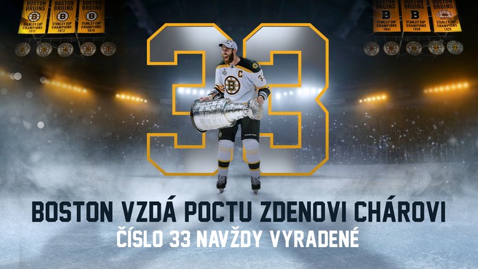 Navždy medzi legendami Bostonu Bruins: Historická pocta Zdenovi Chárovi naživo na Dajto a Voyo