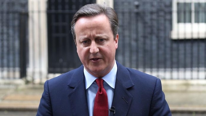 Odchádzajúci britský premiér David Cameron.