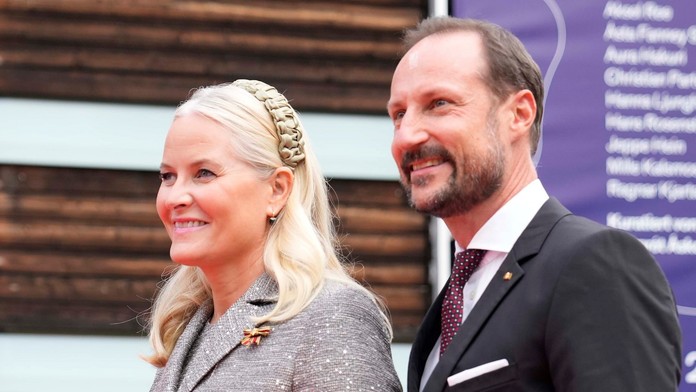 Nórsky korunný princ Haakon a korunná princezná Mette-Marit