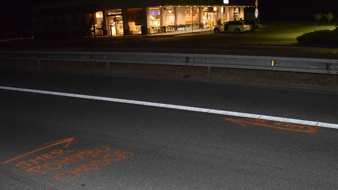 Nehoda na diaľnici.