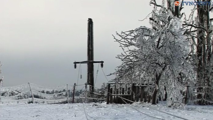 Zamrznuté Slovinsko.