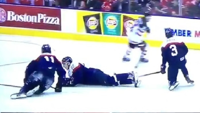 Hromadný pád slovenských juniorov.