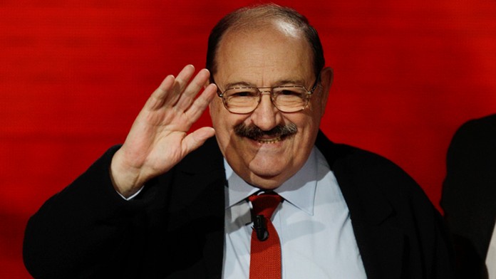 Taliansky spisovateľ Umberto Eco na archívnej snímke z 31. októbra 2010.
