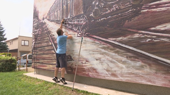 Zadržaný páchateľ.