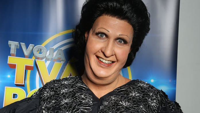 Patrik Vyskočil ako Monserrat Caballé