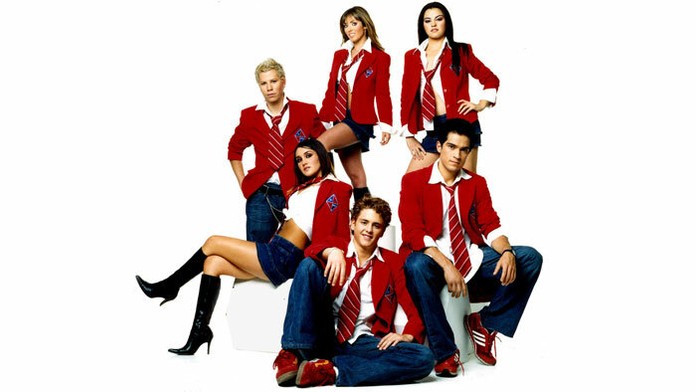 Kapela RBD v seriáli Rebeli