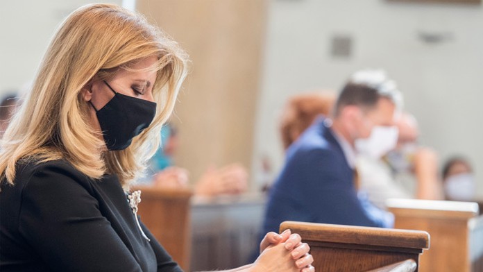 Cyrilo-metodská národná púť, omšu celebroval nitriansky sídelný biskup Viliam Judák.