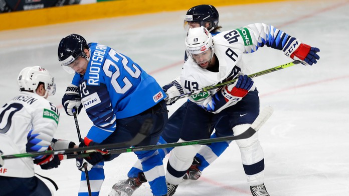 Zo súboja Fínsko - USA.