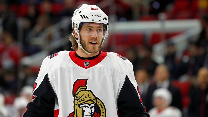 Mike Hoffman počas pôsobenia v Ottawe.