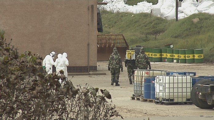 Nebezpečný odpad v Hlohovci