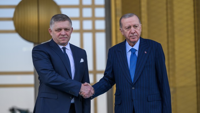 Robert Fico a Recep Tayyip Erdogan