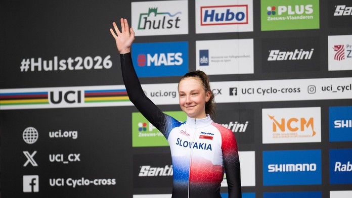 Viktória Chladoňová nedávno získala striebro na MS v cyklokrose