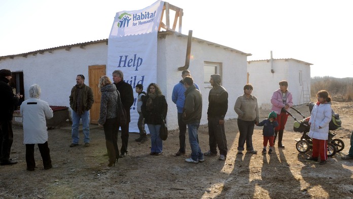 Osada Budulovská, záber z decembra 2011