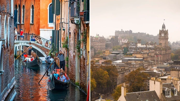 Benátky, Edinburgh (ilustračná snímka)