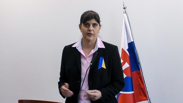 Hlavná európska prokurátorka kritizuje slovenskú vládu za zmenu zákona o oznamovateľoch